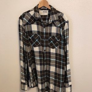 Urban Pipeline men’s flannel button down s…
